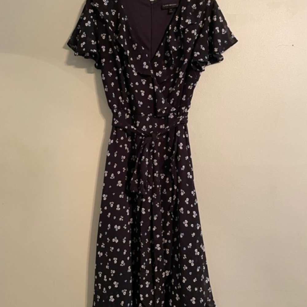 Lane Bryant Crossover High Low Maxi Dress